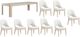 Liberty Furniture South Bend 9-Piece Cloud White/Gravel Rectangular Dining Set-0