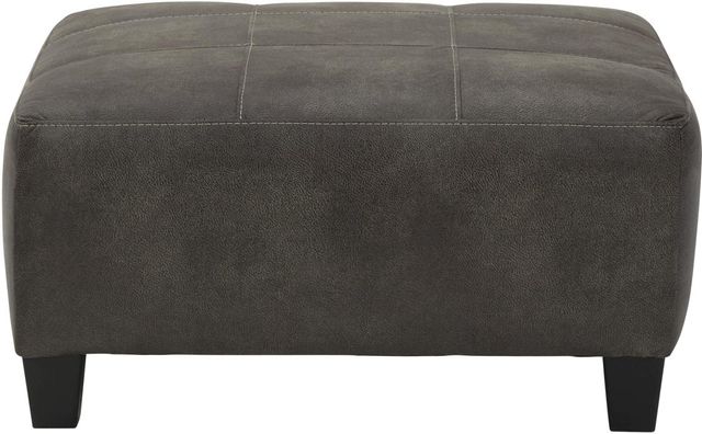 Signature Design by Ashley® Navi Smoke Oversized Accent Ottoman-1