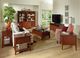 Whittier Wood® Furniture McKenzie Glazed Antique Cherry Rectangular End Table-1