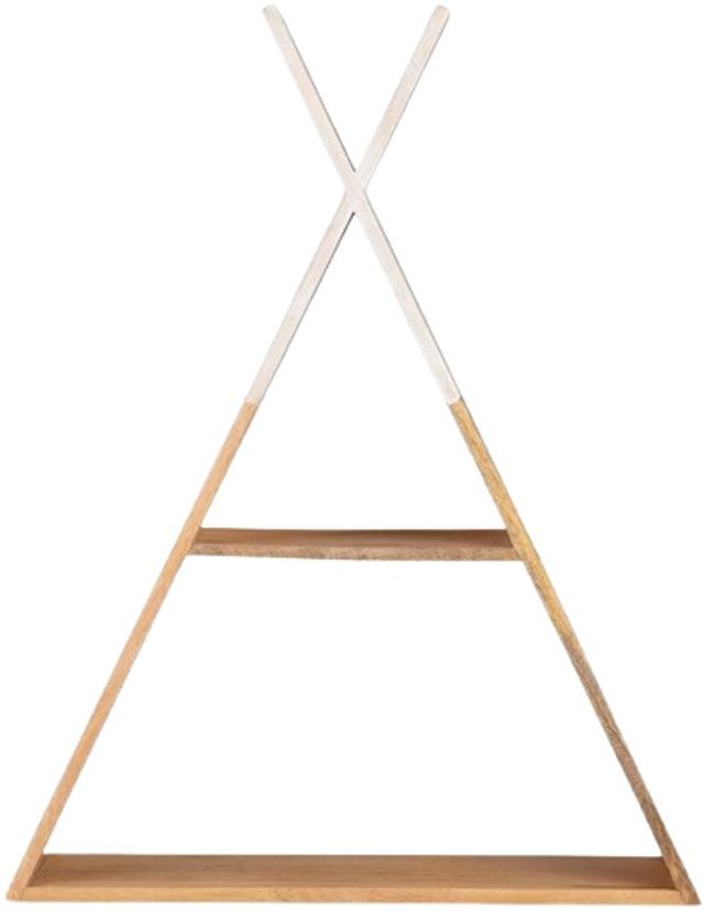 Signature Design by Ashley® Cadel Natural/White Wall Shelf-1