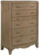 Coaster® Revello 5-Piece Ecru/Washed Mango California King Bedroom Set-5