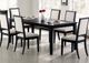 Coaster® Louise 7-Piece Black/Cream Dining Set-0