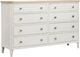 Magnussen Home® Echo Isles Driftwood/Sea Pearl Double Drawer Dresser-0