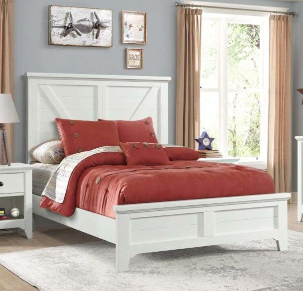 Intercon Tahoe Sea Shell Youth Full Panel Bed-1