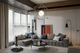 Currey & Company Glendenning Chateau Gray/Contemporary Silver Leaf Chandelier-2