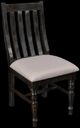 Horizon Home® Verona Antique Black/Gray Dining Side Chair-0