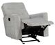 Homelegance® Lyndon Gray Manual Glider Recliner-5