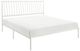 Homelegance® Augusta White Eastern King Platform Bed-0