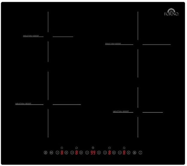 FORNO® Parco 24" Black Induction Cooktop -0