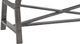 Bassett Mirror Ross Glass Top Cocktail Table with Gunmetal Base-4