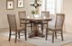 Winners Only® Carmel Rustic Brown Pedestal Dining Table-1