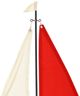 Stylecraft Nautical Red Sail Boat Canvas-1