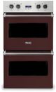Viking® 5 Series 30" Kalamata Red Professional Built In Double Electric Select Wall Oven-0