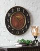 Uttermost® Alexandre Martinot Black 23" Clock-1