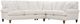 Robin Bruce Cindy Express 2-Piece Latte/Nomad Snow Sectional II Sofa-0
