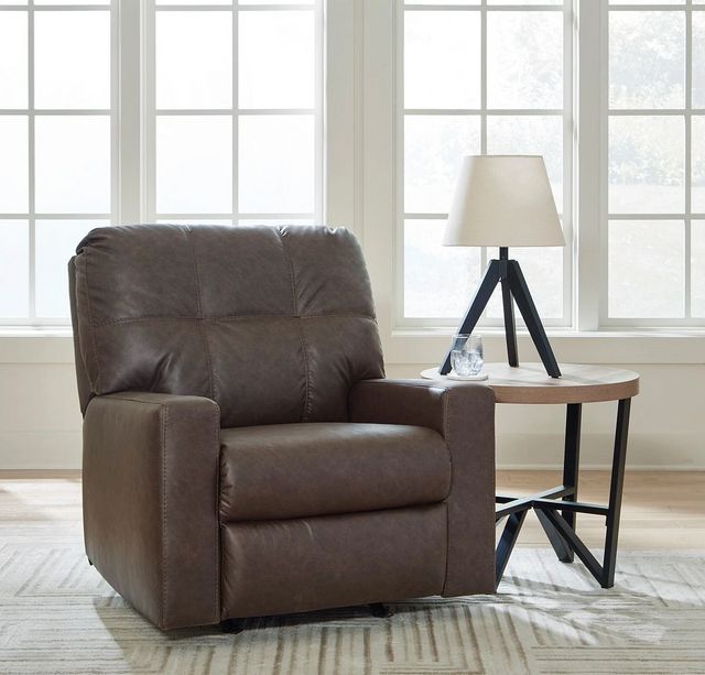 Benchcraft® Barlin Mills Umber Manual Rocker Recliner-7