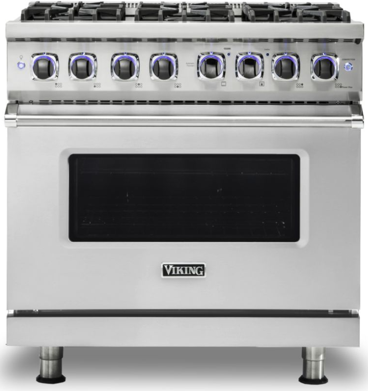Viking® 7 Series 36" Stainless Steel Pro Style Natural Gas Range