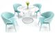 VIG Furniture Modrest Holly Silver/White Dining Table-2