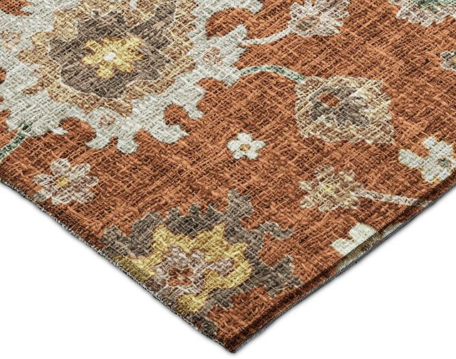 Dalyn™ Rug Company Portico PO6 Paprika 5'x8' Area Rug-2