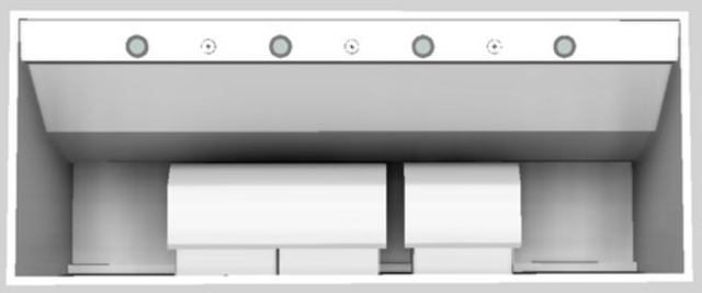 Vent-A-Hood® 60" White Wall Mounted Range Hood-3