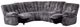 Furniture of America® Hieronymus Dark Gray Power Sectional-0