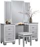 Allura Silver Vanity And Mirror-0