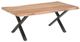 Porter International Designs Manzanita Natural Coffee Table with Black Y Base-0