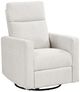 Homelegance® Olathe Newsprint Manual Swivel Glider Reclining Chair-0