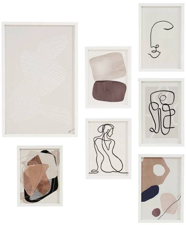 Renwil® Priyanka 7-Piece Wall Art Set-0