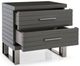 VIG Furniture Modrest Splendor Dark Gray Slatted Nightstand-2