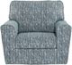 Signature Design by Ashley® Aterburm Twilight Swivel Accent Chair-1
