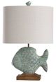 Stylecraft Nemo Blue/White Table Lamp -0
