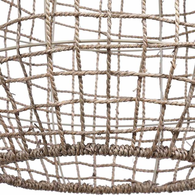 Uttermost® Cross Weave Natural Pendant-3