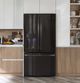 GE Profile™ 36" 22.23 Cu. Ft. Black Stainless Steel Counter Depth French Door Refrigerator-1