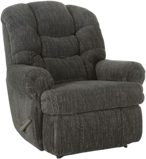 HomeStretch Mack Graphite Manual Recliner-0