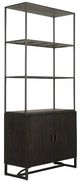 Moe's Home Collection Sierra Black Bookshelf-0