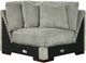 Signature Design by Ashley® Lindyn 4-Piece Fog Right-Arm Facing Sectional and Chaise-3