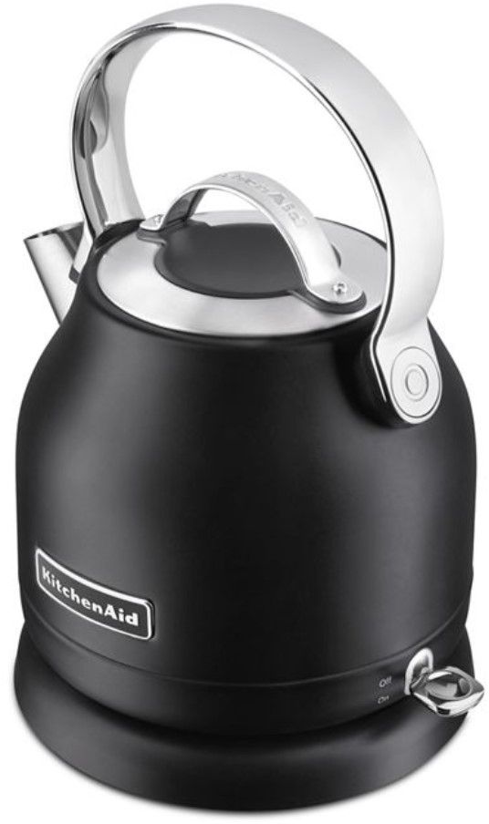 KitchenAid® 1.25 L Black Matte Electric Kettle-1
