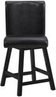 Mazin Furniture Hillshaw Dark Brown Swivel Counter Chair-2