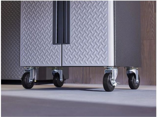 Gladiator® Black Flex Cabinet System Caster Kit 