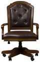 Liberty Furniture Amelia Antique Toffee Jr. Executive Office Chair-1
