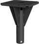 Chief® Black Outdoor Flat Panel Single Ceiling and Pedestal Mount System-2