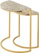 TOV Furniture Crete White Terrazzo Nesting Tables-2