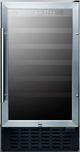Summit® 18" Stainless Steel Wine Cooler-0
