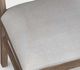 International Furniture Direct Balam Brown/White Upholstered Dining Side Chair-2