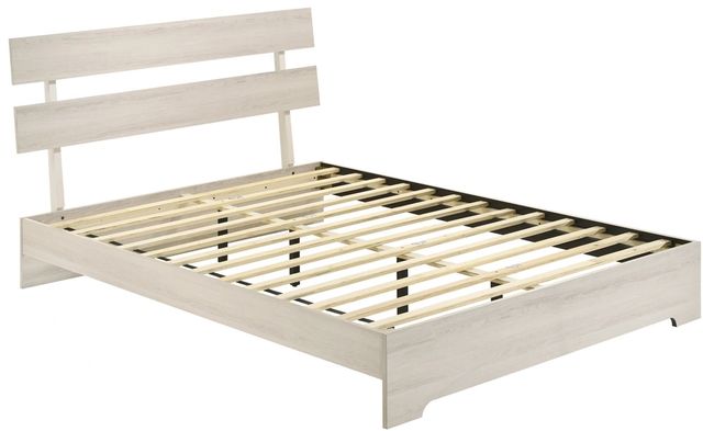 Crown Mark Atticus White Queen Panel Bed-2