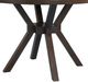 Elements International Cato Walnut Dining Table -1