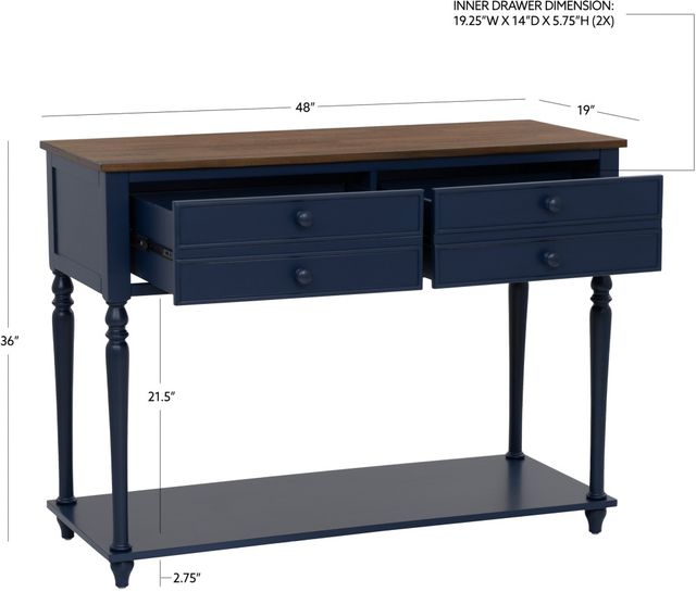 Powell® Trimble Navy Blue Buffet-2