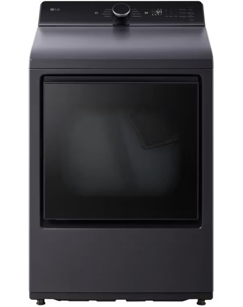 LG 7.3 Cu. Ft. Matte Black Vented Electric Dryers-0