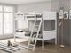 Elements International Sami White Twin Over Twin Bunk Bed-1